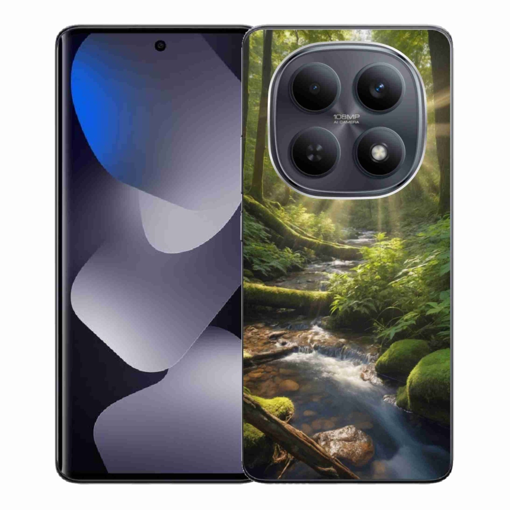 Gél borítás mmCase a Xiaomi Poco M8 5G/Redmi Note 15 5G/4G - erdei mélységhez