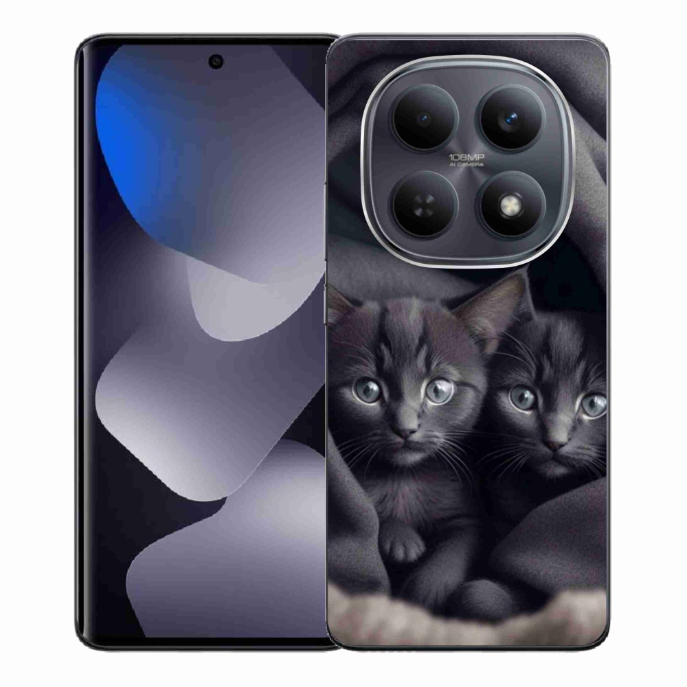 Gél borítás mmCase a Xiaomi Poco M8 5G/Redmi Note 15 5G/4G - cat duo számára
