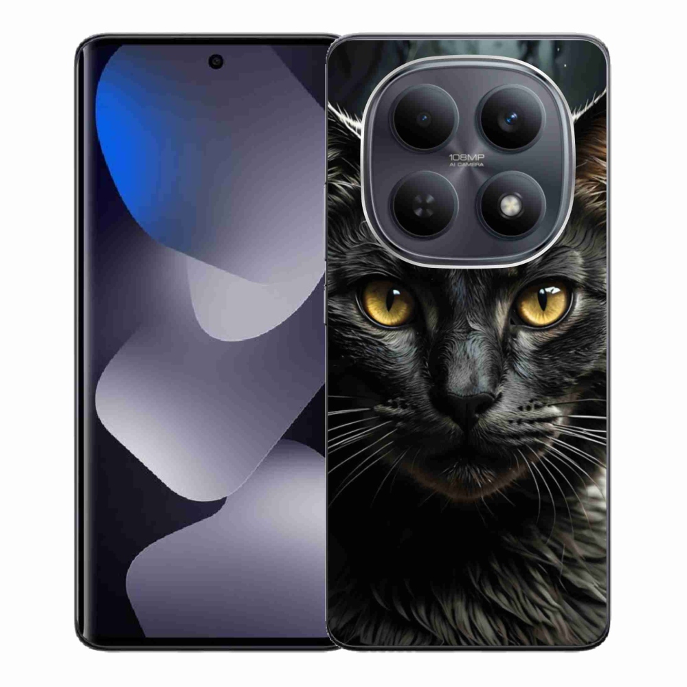 Gél borítás mmCase a Xiaomi Poco M8 5G/Redmi Note 15 5G/4G - cat view 3 számára