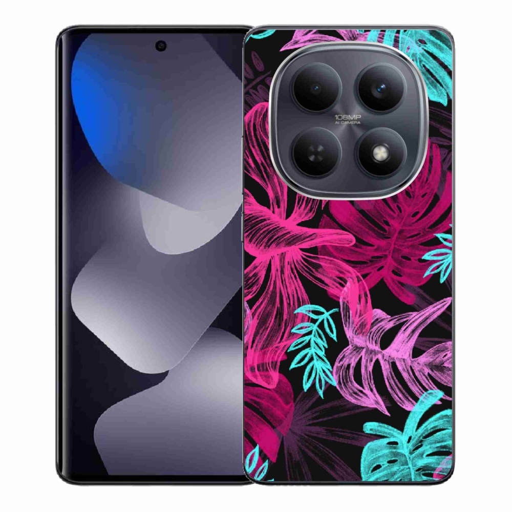 Gél borító mmCase a Xiaomi Poco M8 5G/Redmi Note 15 5G/4G - virágok 1