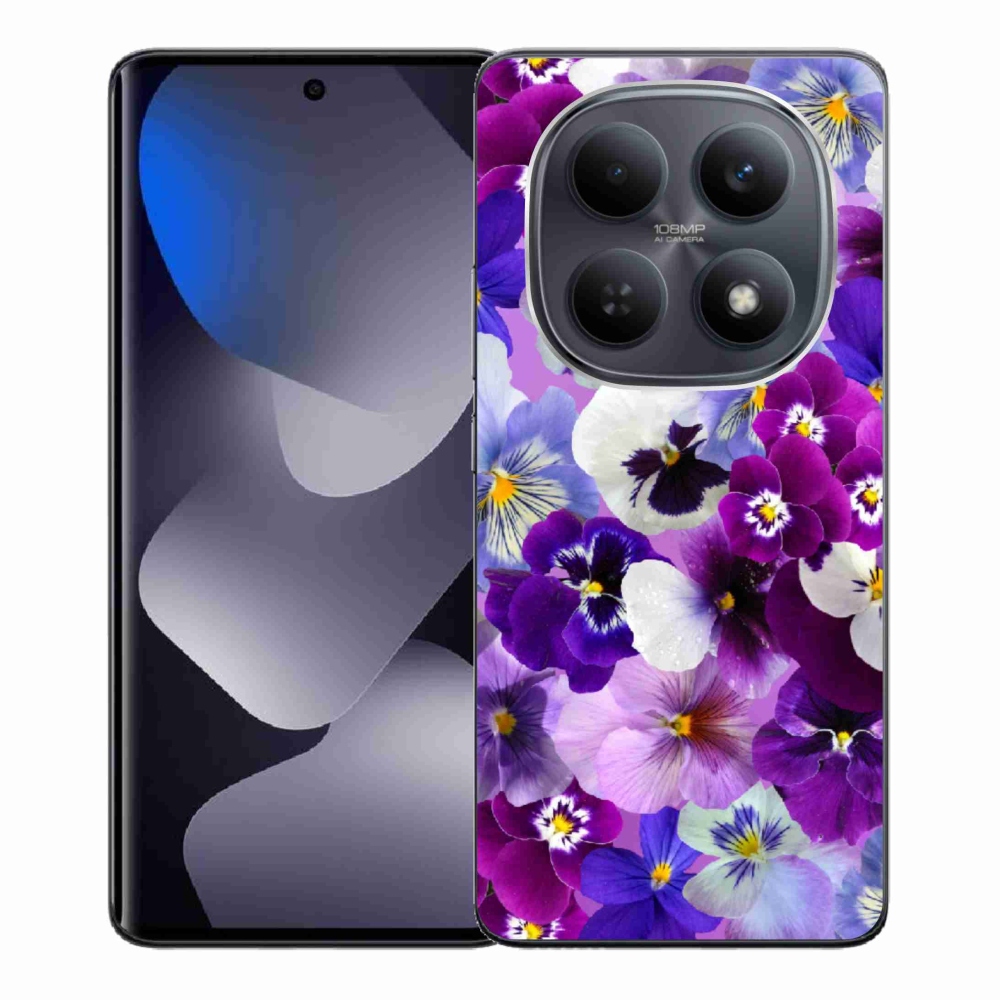 Gél borító mmCase a Xiaomi Poco M8 5G/Redmi Note 15 5G/4G - virágok 9