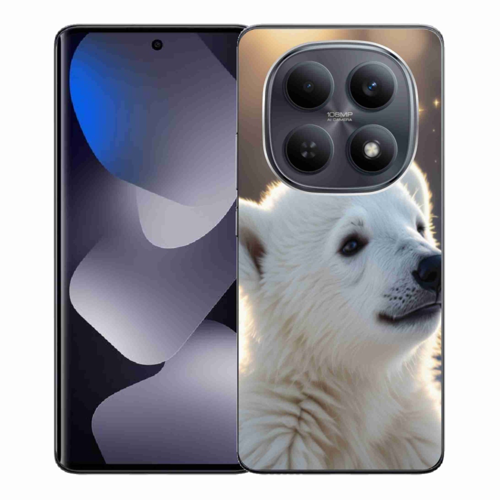 Gél borítás mmCase a Xiaomi Poco M8 5G/Redmi Note 15 5G/4G - jegesmedve számára