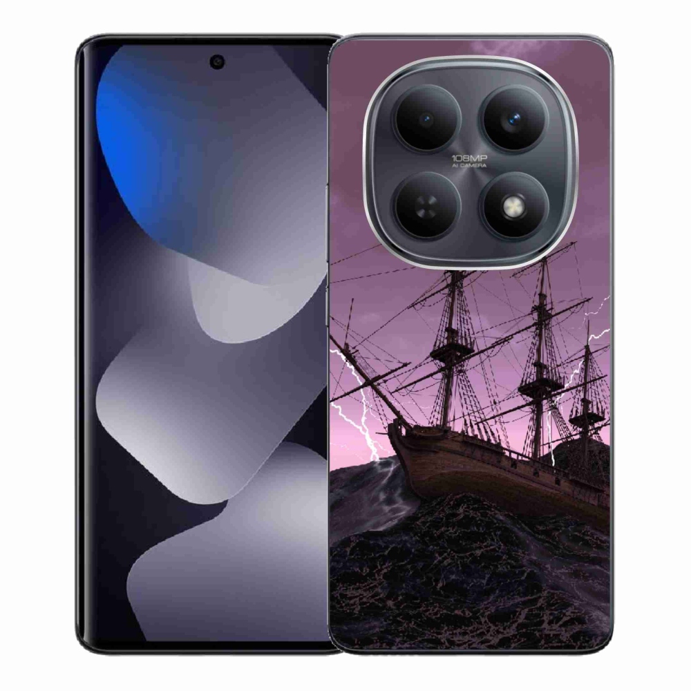 Gél borítás mmCase a Xiaomi Poco M8 5G/Redmi Note 15 5G/4G - hajó a viharban