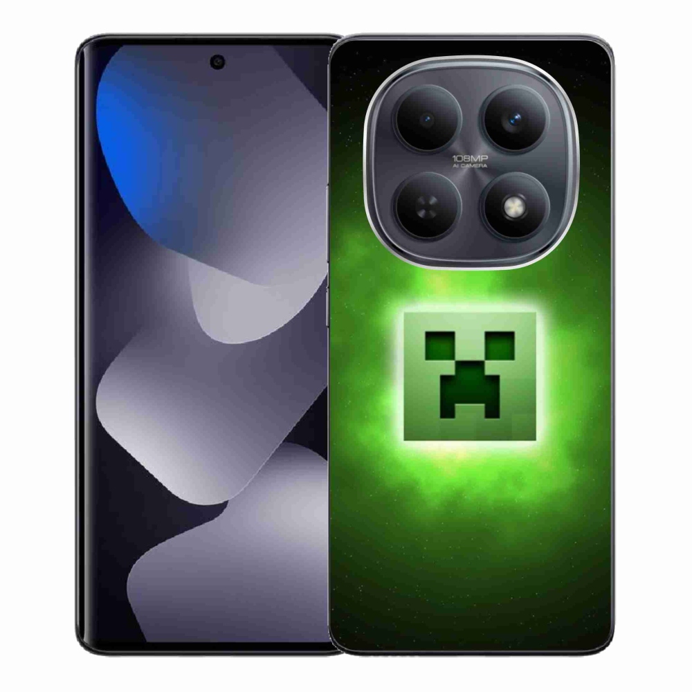 Gél borítás mmCase a Xiaomi Poco M8 5G/Redmi Note 15 5G/4G számára - minecraft