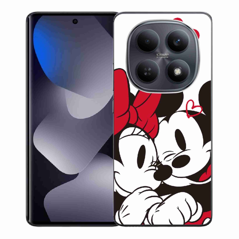 Gél borítás mmCase a Xiaomi Poco M8 5G/Redmi Note 15 5G/4G - minnie és mickey számára