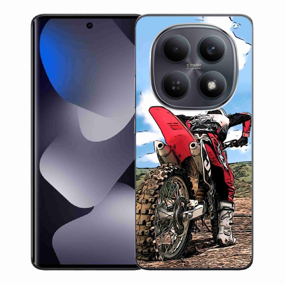 Gél borítás mmCase a Xiaomi Poco M8 5G/Redmi Note 15 5G/4G - moto számára