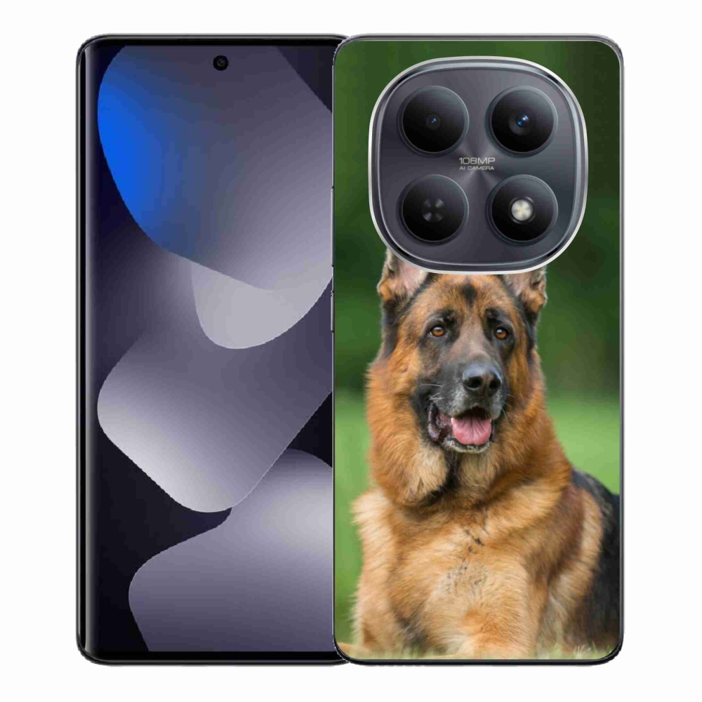 Gél borítás mmCase a Xiaomi Poco M8 5G/Redmi Note 15 5G/4G - Német juhászkutya számára