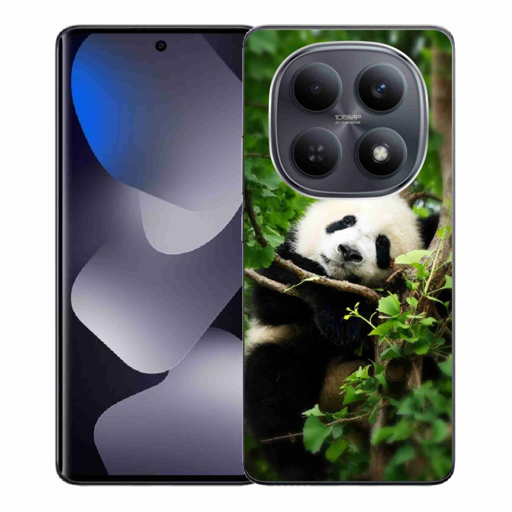 Gél borítás mmCase a Xiaomi Poco M8 5G/Redmi Note 15 5G/4G számára - panda