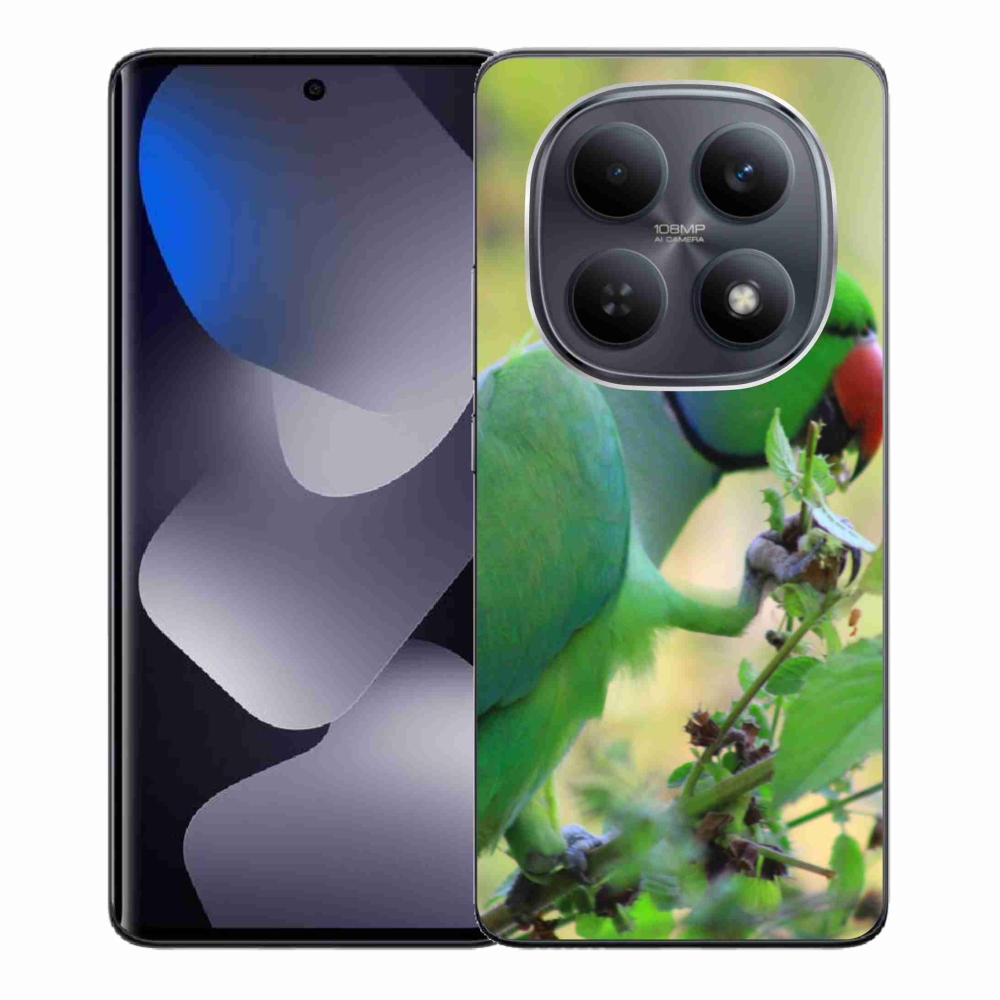 Gél borítás mmCase a Xiaomi Poco M8 5G/Redmi Note 15 5G/4G számára - papagáj alexandr