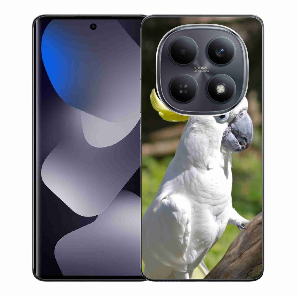 Gél borítás mmCase a Xiaomi Poco M8 5G/Redmi Note 15 5G/4G számára - papagáj kakadu 2