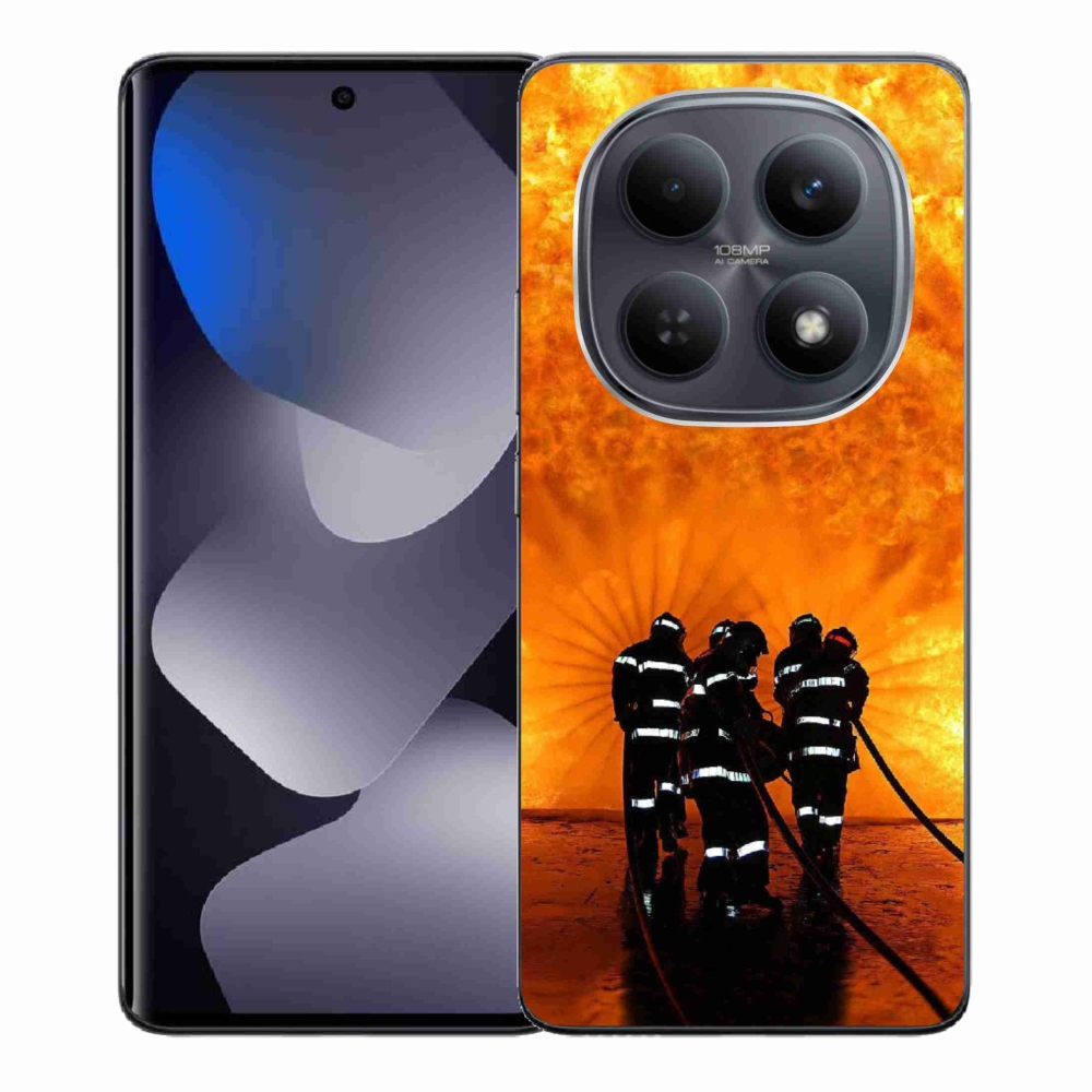 Gél borítás mmCase a Xiaomi Poco M8 5G/Redmi Note 15 5G/4G - tűz