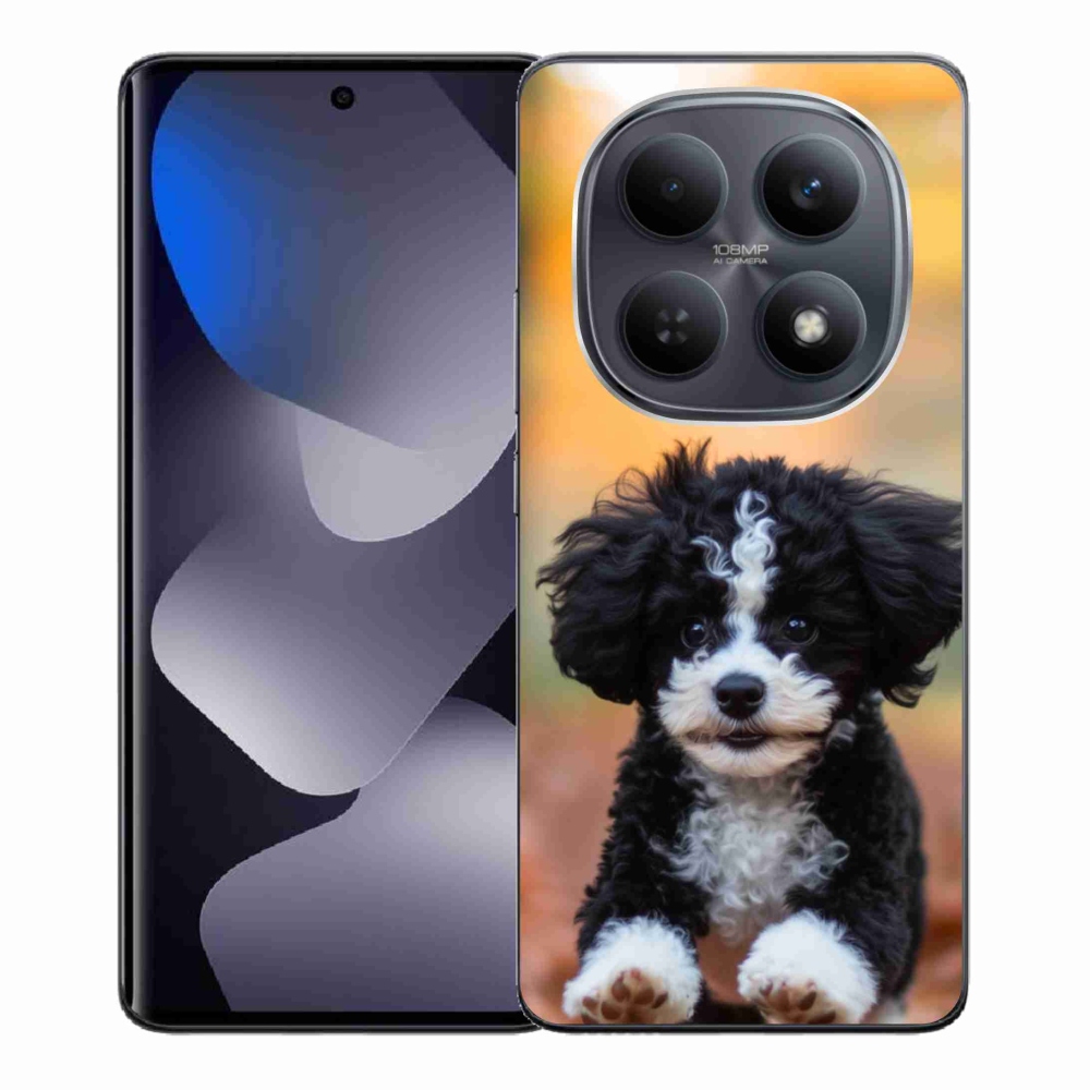 Gél borító mmCase a Xiaomi Poco M8 5G/Redmi Note 15 5G/4G - aranyos kiskutya 2