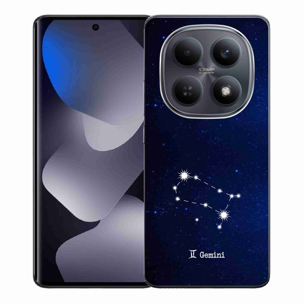 Gél borítás mmCase a Xiaomi Poco M8 5G/Redmi Note 15 5G/4G - csillagkép Gemini számára