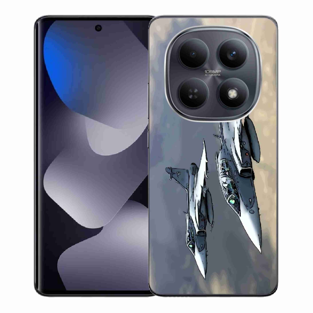 Gél borítás mmCase a Xiaomi Poco M8 5G/Redmi Note 15 5G/4G - vadászrepülőkhöz