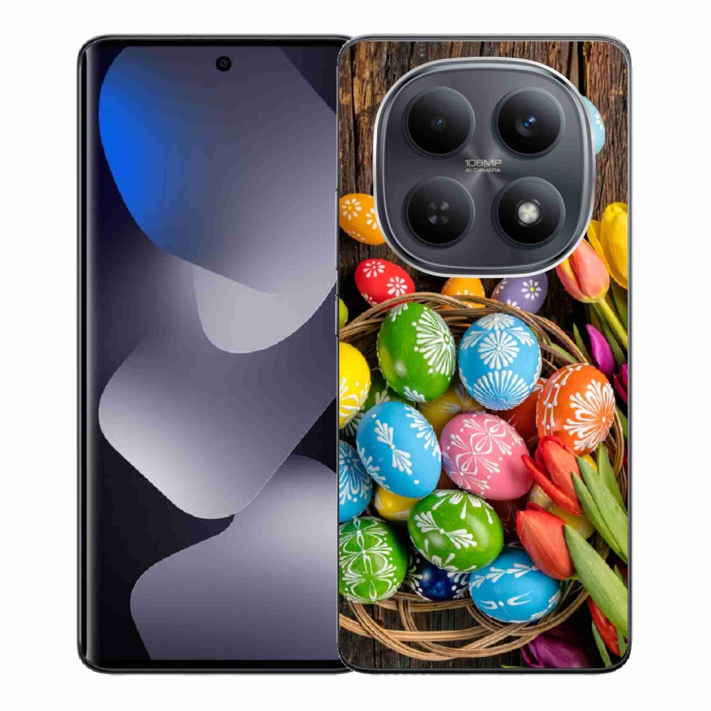 Gél borítás mmCase a Xiaomi Poco M8 5G/Redmi Note 15 5G/4G - húsvéti tojásokhoz