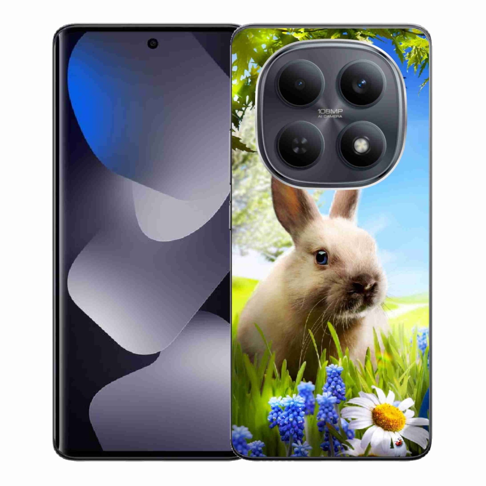 Gél borítás mmCase a Xiaomi Poco M8 5G/Redmi Note 15 5G/4G - nyuszi számára