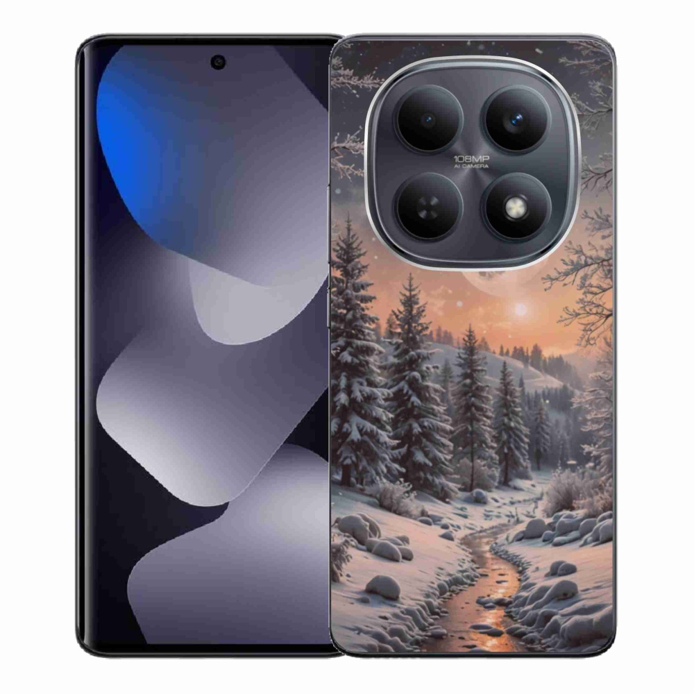 Gél borító mmCase a Xiaomi Poco M8 5G/Redmi Note 15 5G/4G - téli táj 2