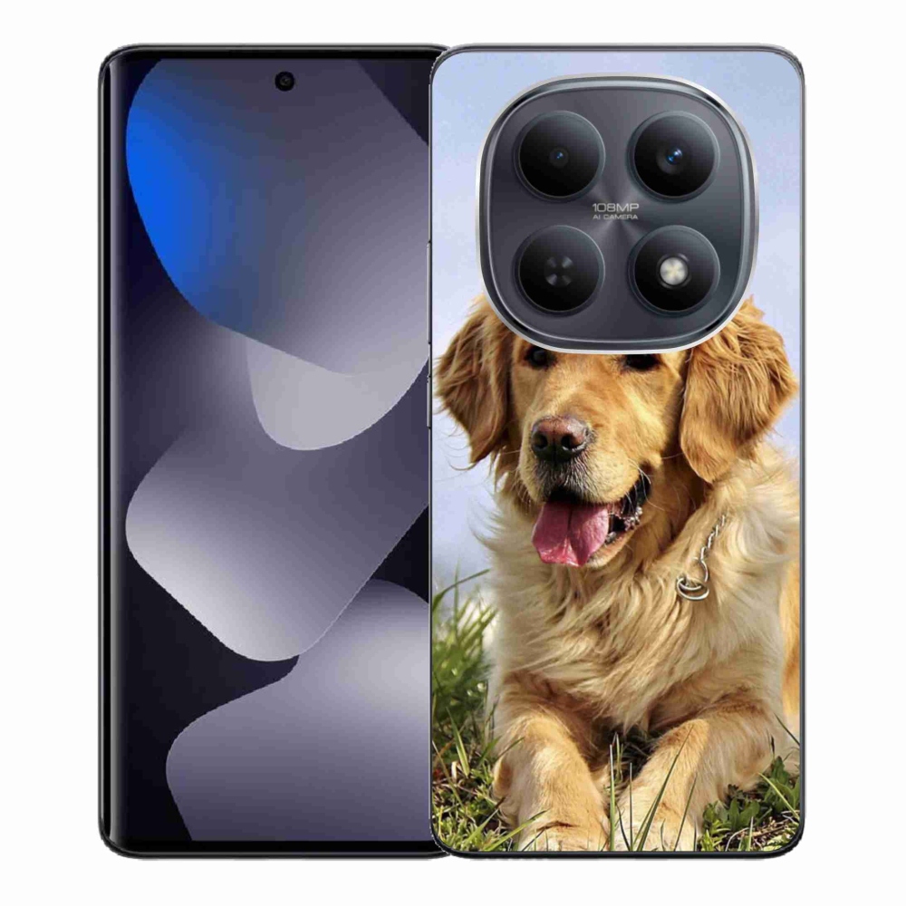 Gél borítás mmCase a Xiaomi Poco M8 5G/Redmi Note 15 5G/4G - arany retrieverhez