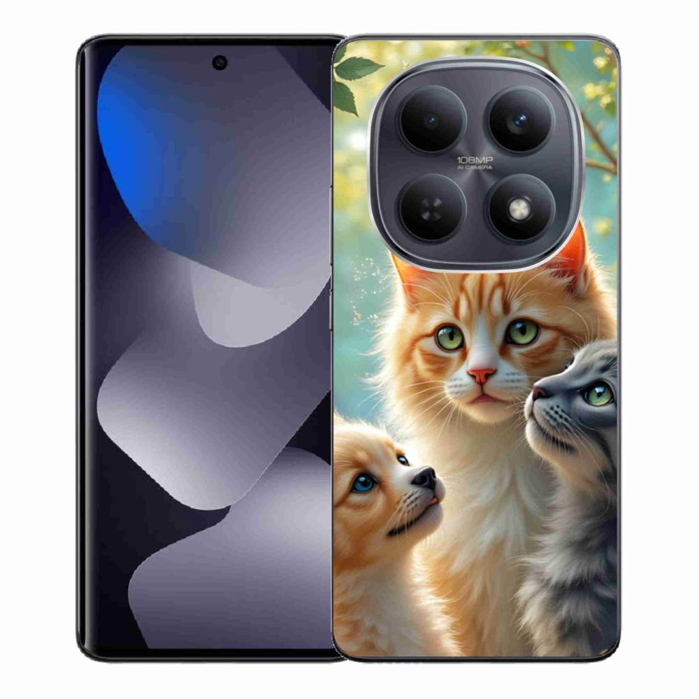 Gél borítás mmCase a Xiaomi Poco M8 5G/Redmi Note 15 5G/4G - állati barátság 2