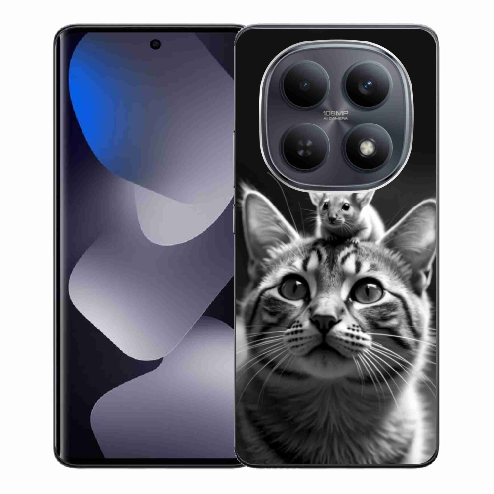 Gél borítás mmCase a Xiaomi Poco M8 5G/Redmi Note 15 5G/4G - állati barátság 2