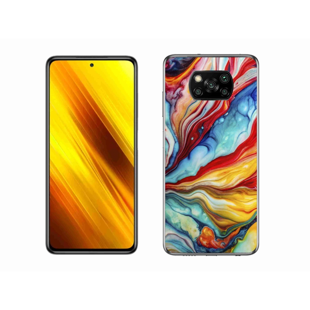 Gél borítás mmCase a Xiaomi Poco X3-hoz - absztrakt motívum 58