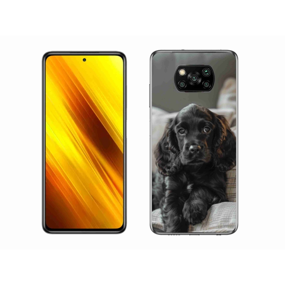 Gél borítás mmCase a Xiaomi Poco X3 készülékhez - Angol Cocker Spaniel