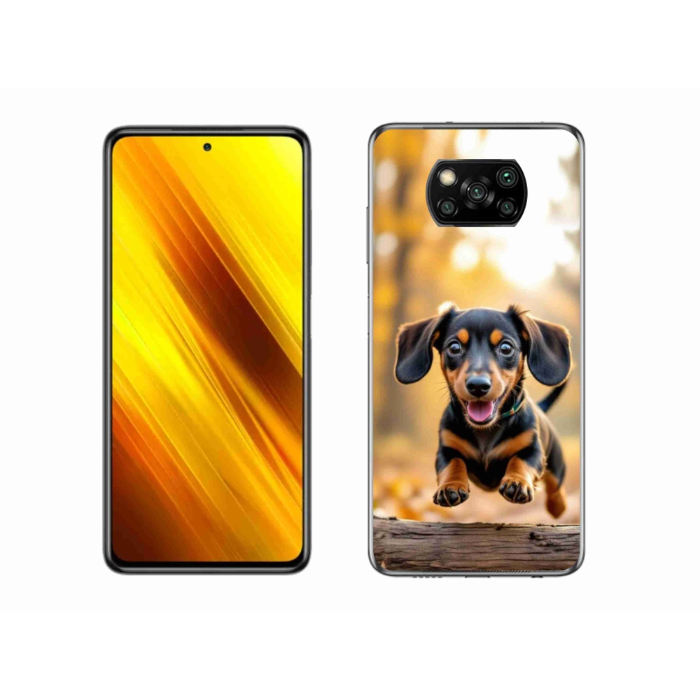 Gél borítás mmCase a Xiaomi Poco X3-hoz - tacskó 2