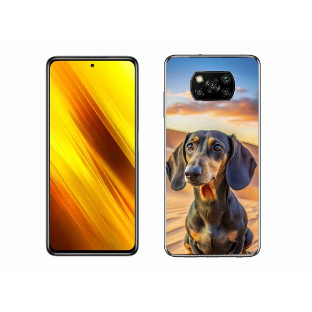 Gél borítás mmCase a Xiaomi Poco X3-hoz - tacskó 3