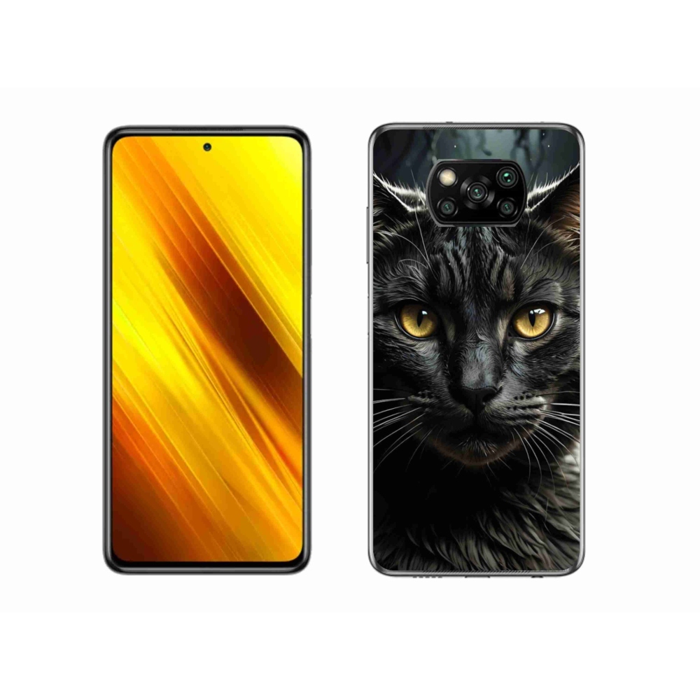 Gél borítás mmCase a Xiaomi Poco X3-hoz - macskaszem 3