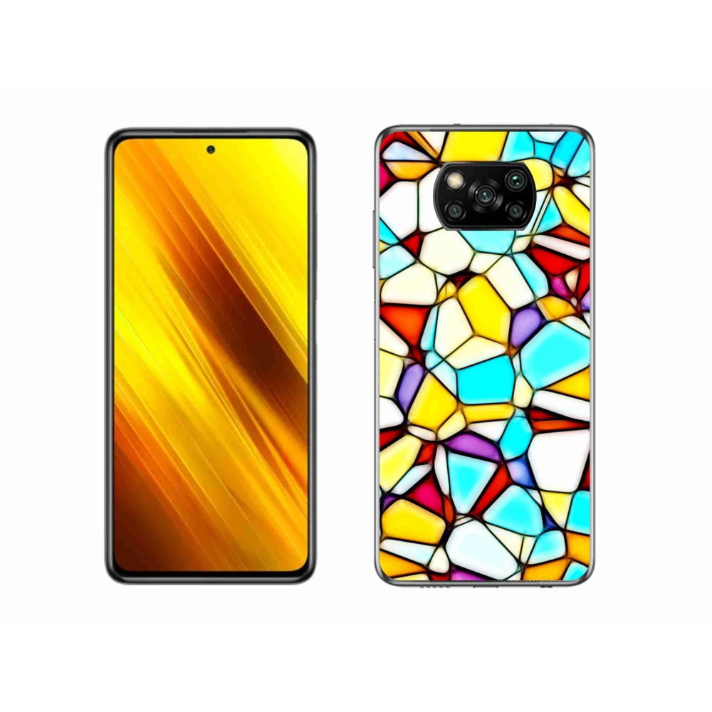 Gél borítás mmCase a Xiaomi Poco X3 Pro számára - absztrakt motívum 40