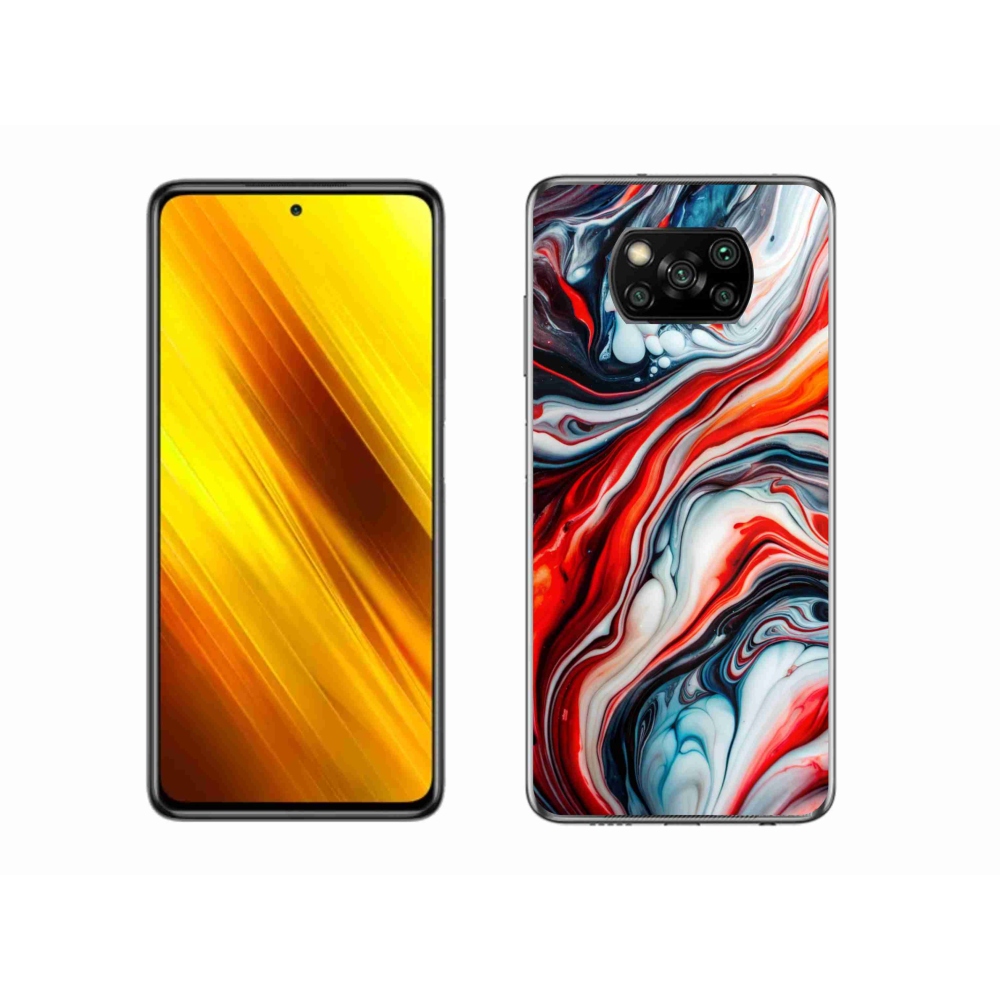 Gél borítás mmCase a Xiaomi Poco X3 Pro készülékhez - absztrakt motívum 63