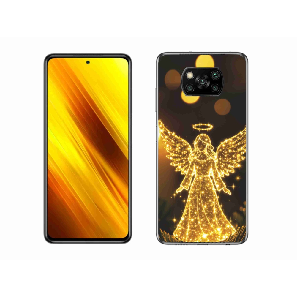 Gél borítás mmCase a Xiaomi Poco X3 Pro számára - angyalka