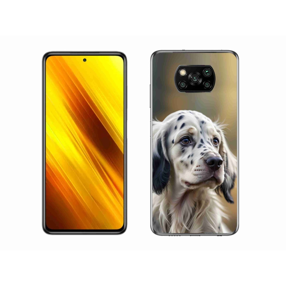 Gél borítás mmCase a Xiaomi Poco X3 Pro készülékhez - angol szetter