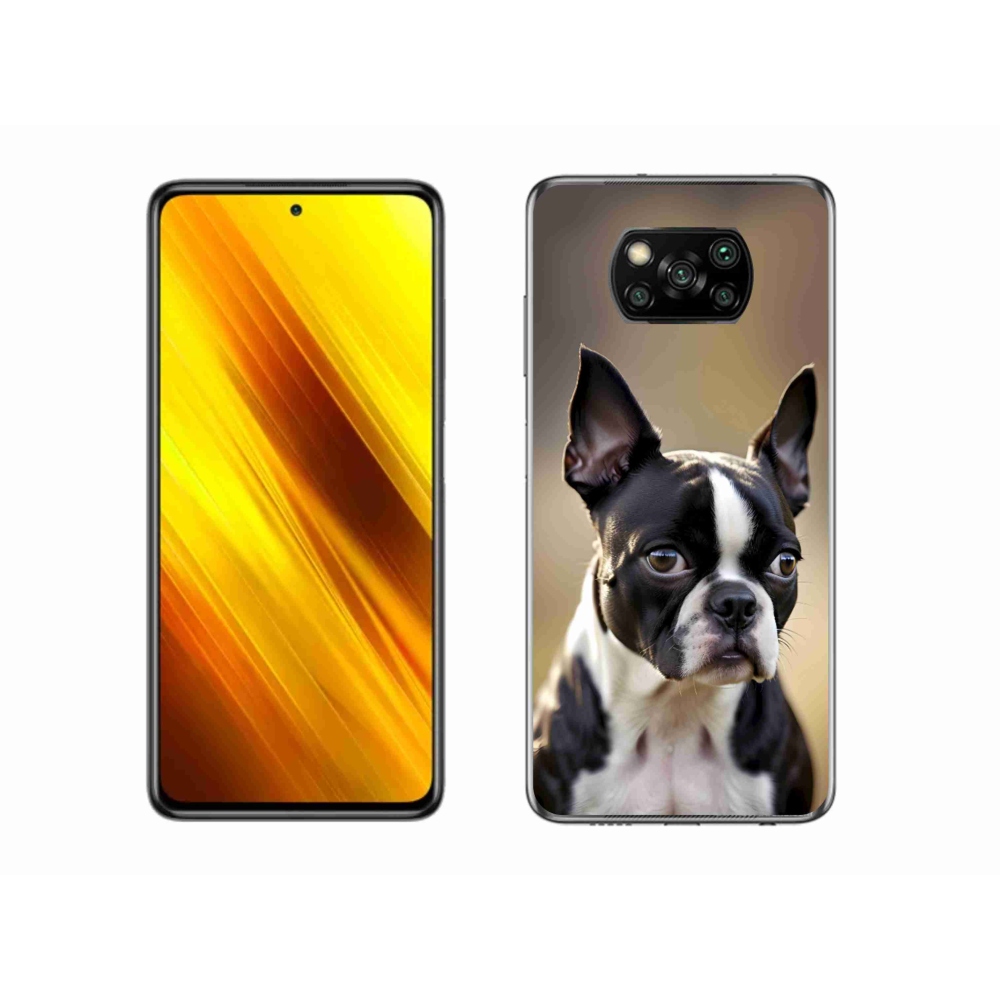 Gél borítás mmCase a Xiaomi Poco X3 Pro készülékhez - Boston Terrier