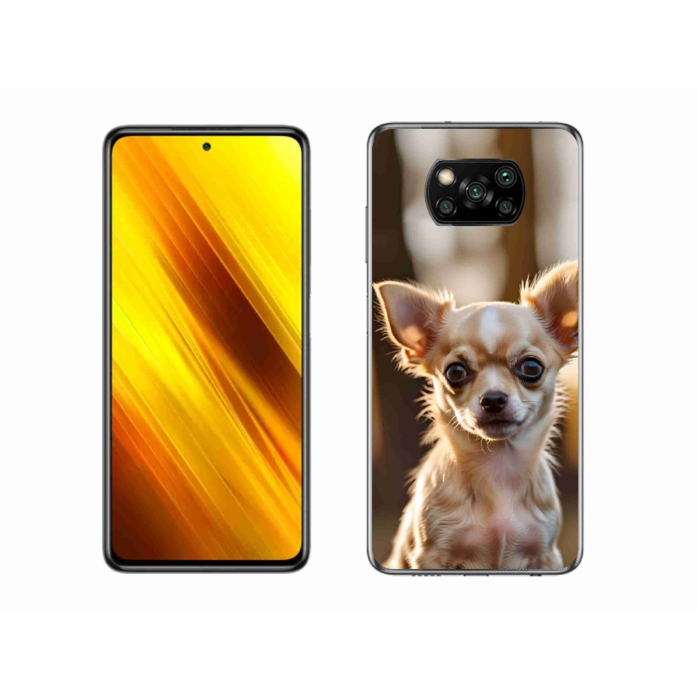 Gél borítás mmCase a Xiaomi Poco X3 Pro számára - chihuahua 6