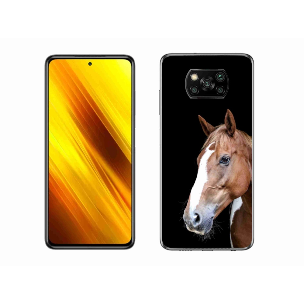 Gél borítás mmCase a Xiaomi Poco X3 Pro számára - barna ló 3