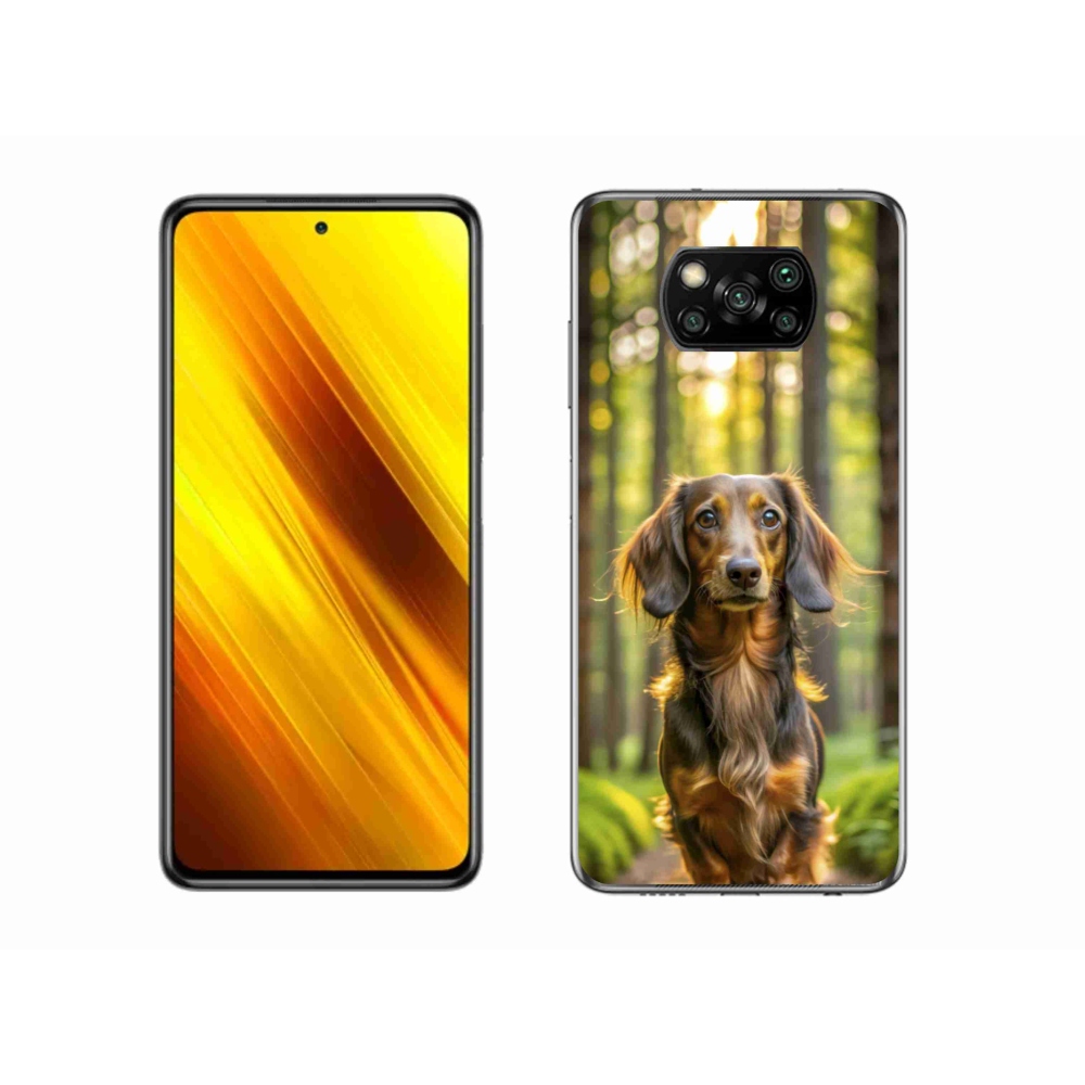 Gél borítás mmCase a Xiaomi Poco X3 Pro számára - tacskó 4