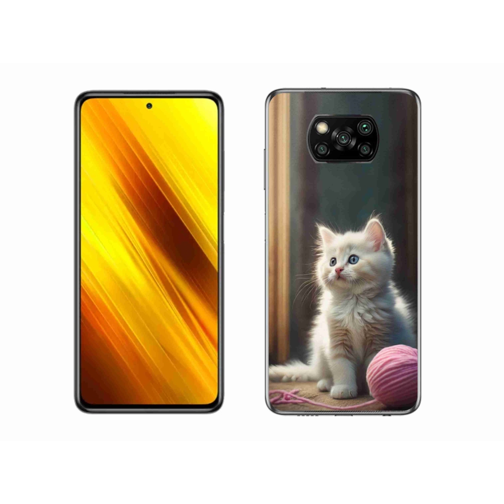Gél borítás mmCase a Xiaomi Poco X3 Pro számára - cat duo 2