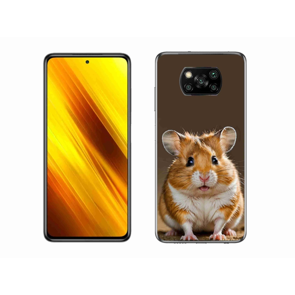 Gél borítás mmCase a Xiaomi Poco X3 Pro készülékhez - hörcsög