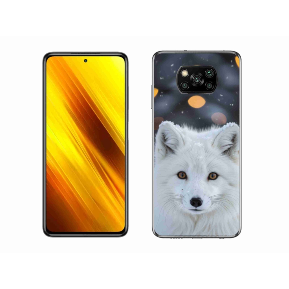 Gél borítás mmCase a Xiaomi Poco X3 Pro készülékhez - polár róka