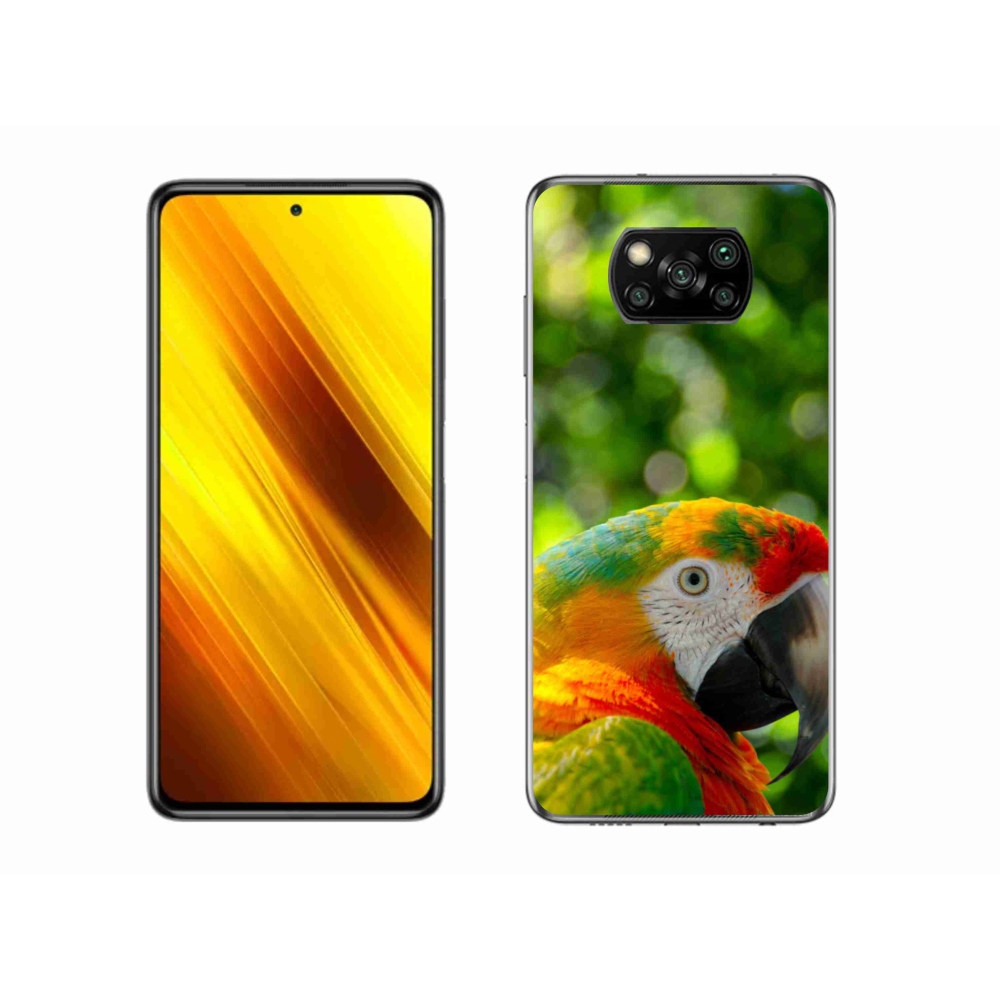 Gél borítás mmCase a Xiaomi Poco X3 Pro készülékhez - parrot ara 3