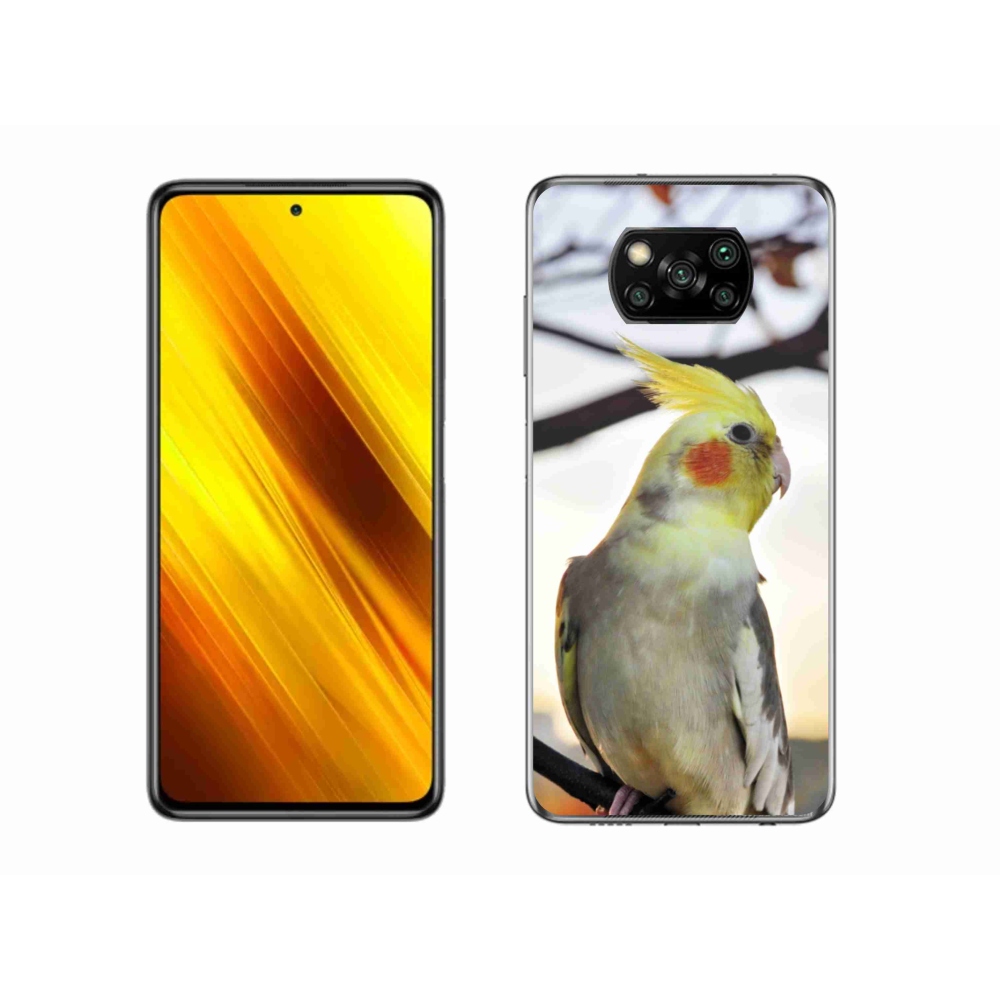 Gél borítás mmCase a Xiaomi Poco X3 Pro készülékhez - papagáj korela