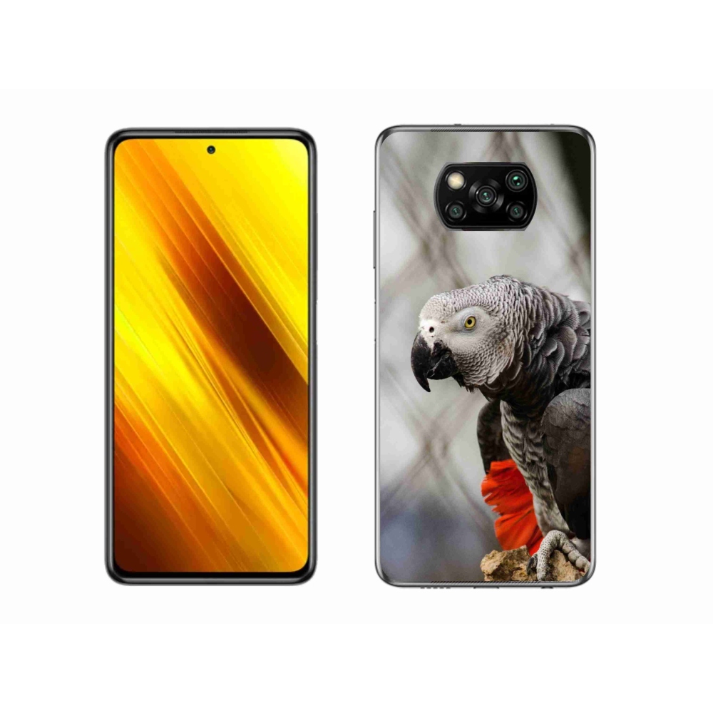 Gél borítás mmCase a Xiaomi Poco X3 Pro készülékhez - parrot jacko 3