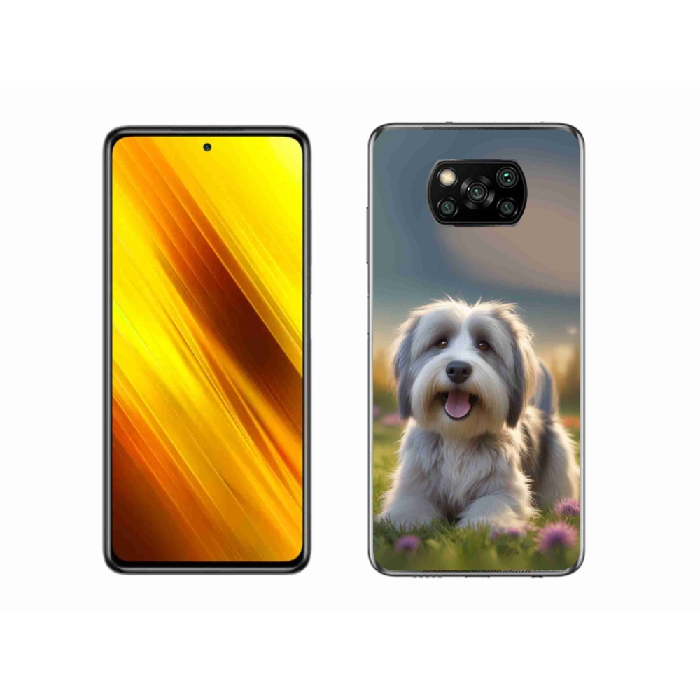 Gél borítás mmCase a Xiaomi Poco X3 Pro számára - aranyos havannai kutya