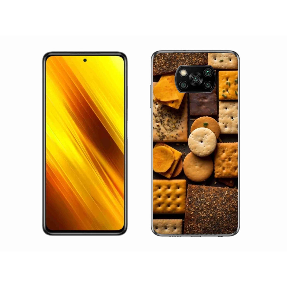 Gél borítás mmCase a Xiaomi Poco X3 Pro számára - kekszek