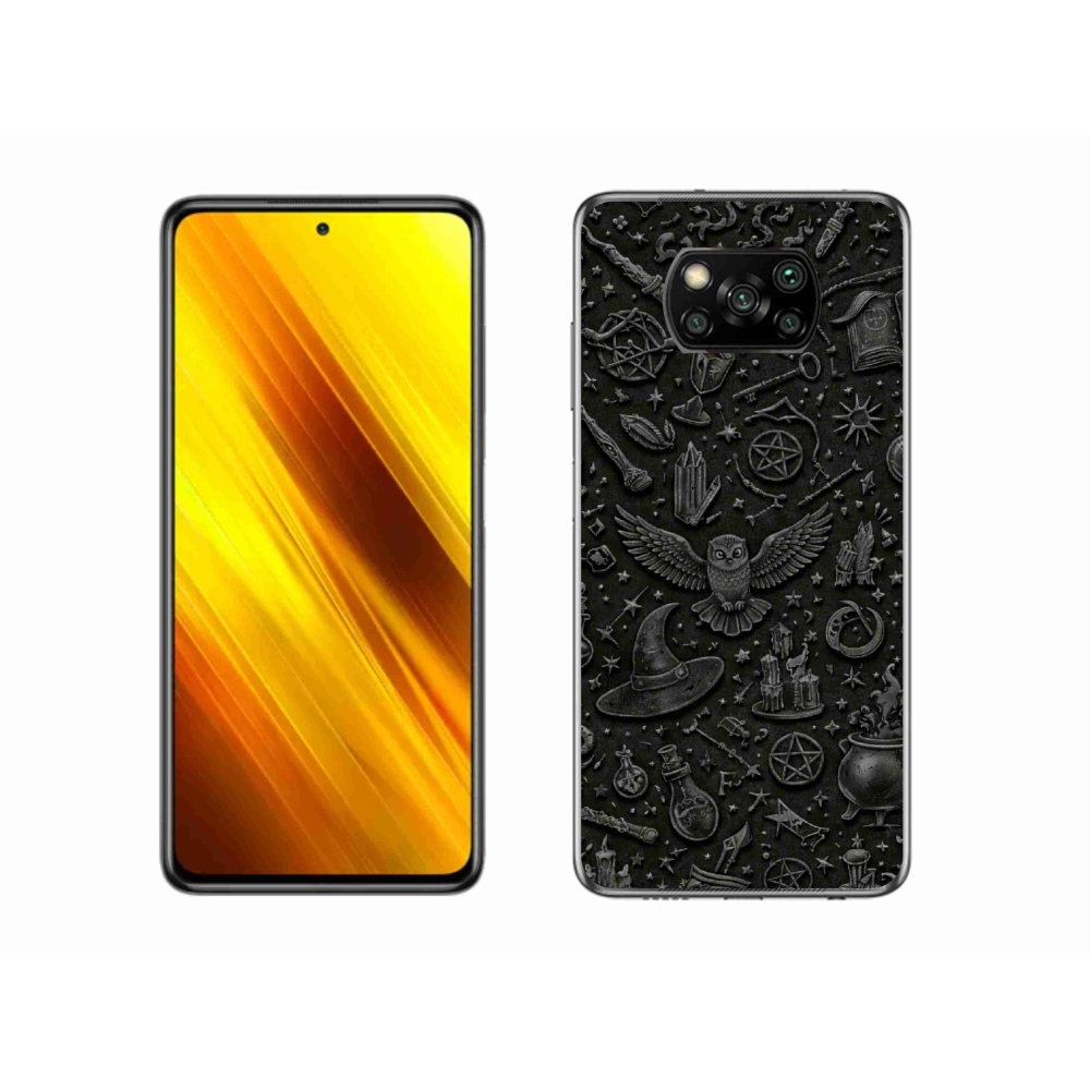 Gél borítás mmCase a Xiaomi Poco X3 Pro számára - sötét varázslatos világ