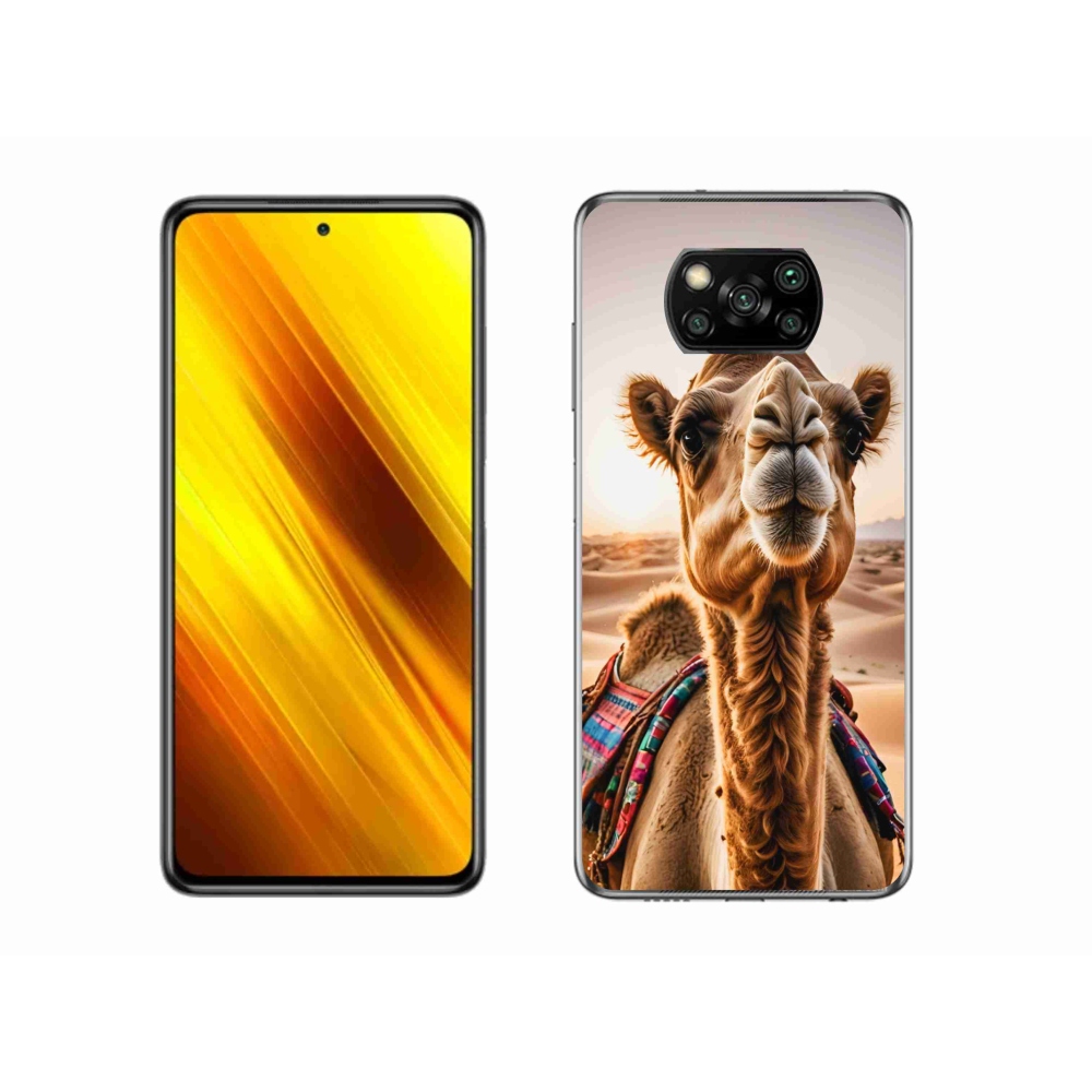 Gél borítás mmCase a Xiaomi Poco X3 Pro készülékhez - teve színű
