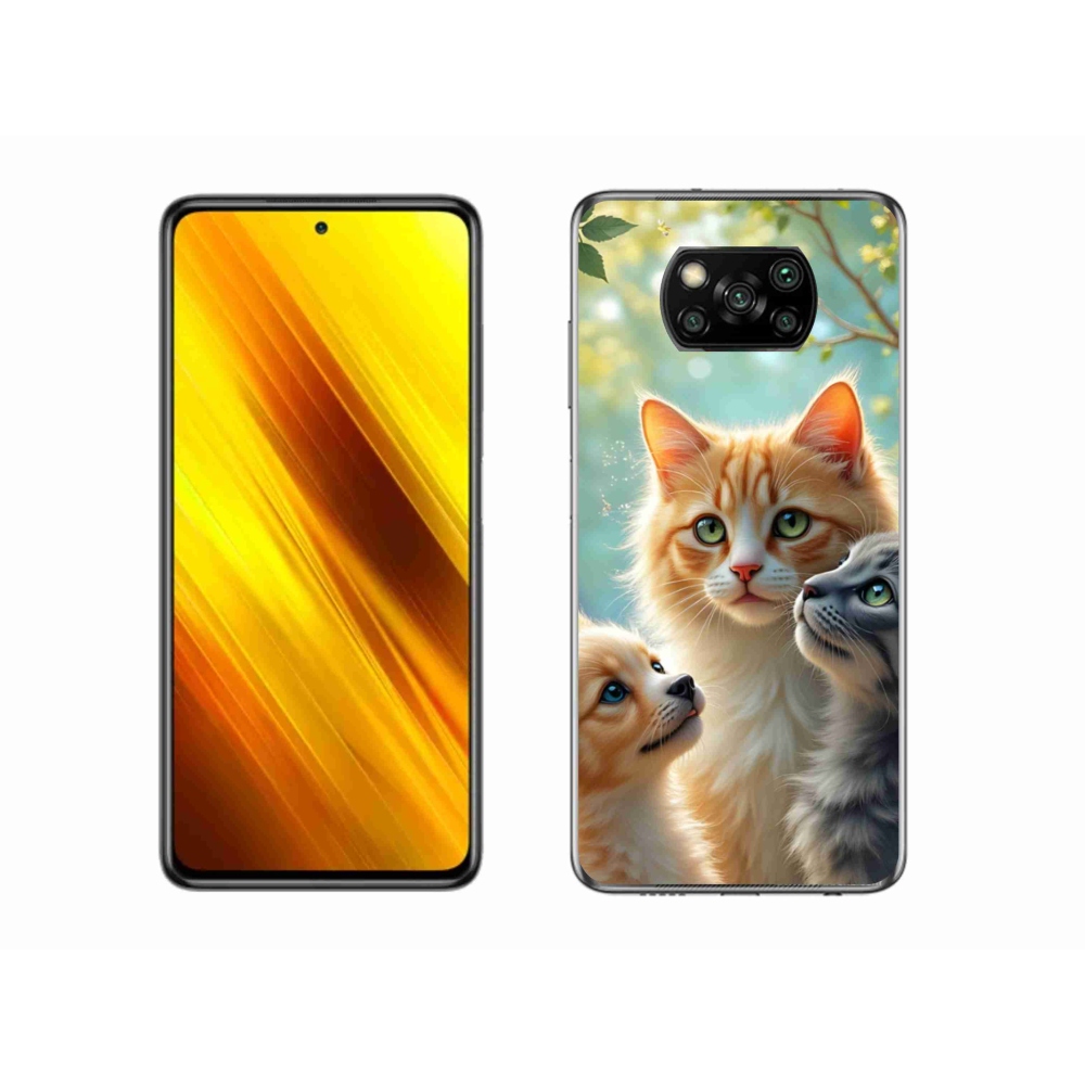 Gél borítás mmCase a Xiaomi Poco X3 Pro számára - állati barátság 2