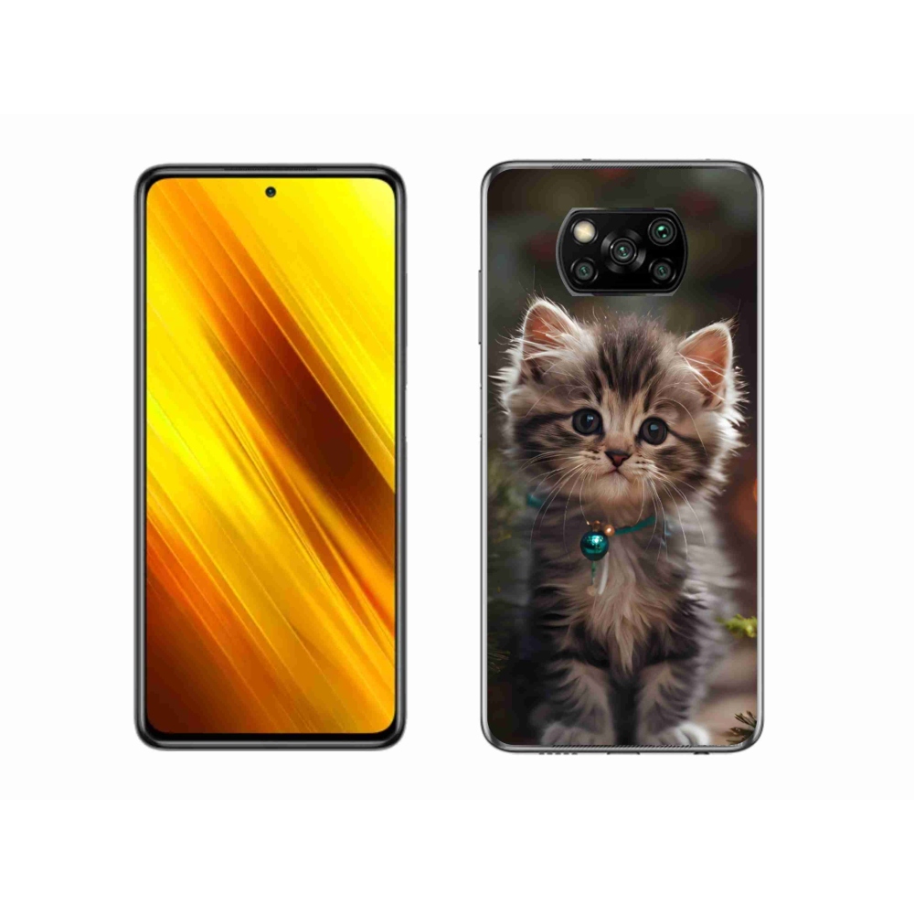 Gél borítás mmCase a Xiaomi Poco X3-hoz - aranyos cica 11