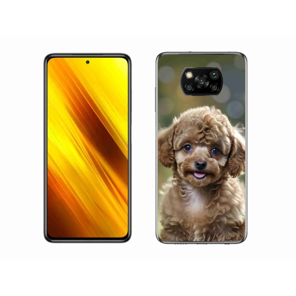 Gél borítás mmCase a Xiaomi Poco X3-hoz - aranyos uszkár